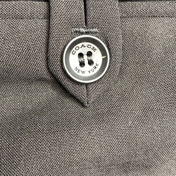 Coach Dress Pants Black Wool Trousers Women’s size 30 - Picture 7 of 7